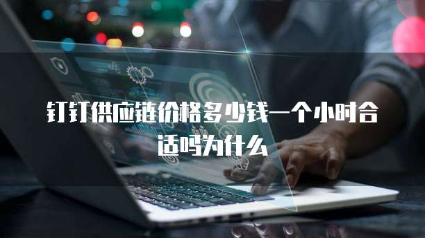 钉钉供应链价格多少钱一个小时合适吗为什么