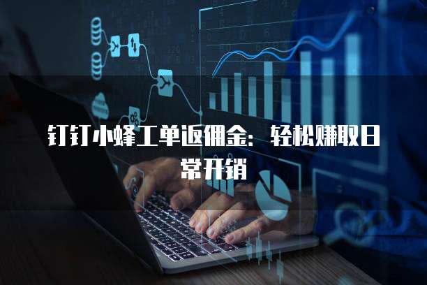 钉钉小蜂工单返佣金:轻松赚取日常开销