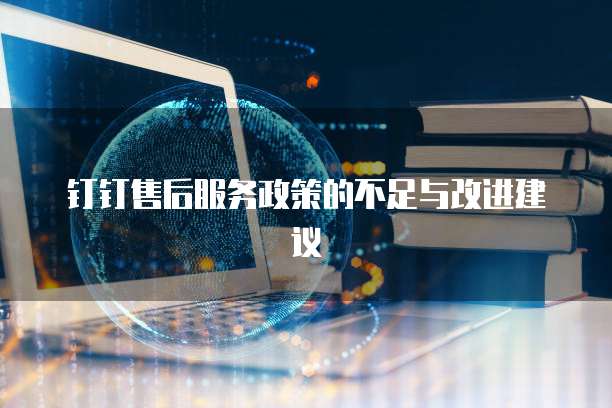 钉钉售后服务政策的不足与改进建议