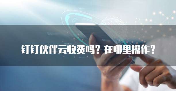 钉钉伙伴云收费吗？在哪里操作？