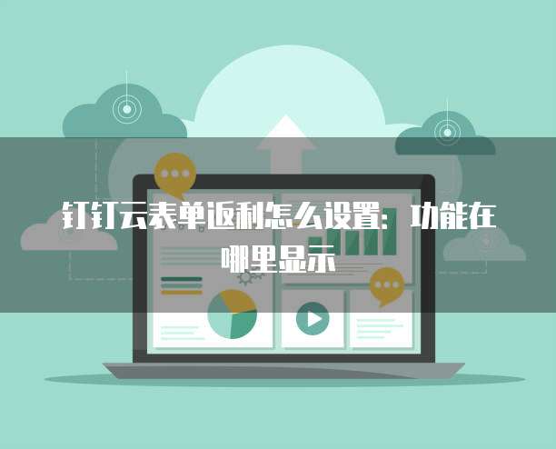 钉钉云表单返利怎么设置：功能在哪里显示