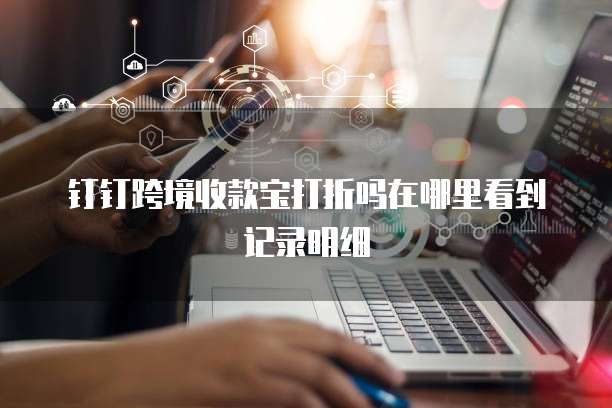 钉钉跨境收款宝打折吗在哪里看到记录明细