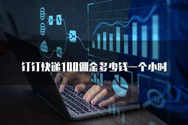 钉钉快递100佣金多少钱一个小时