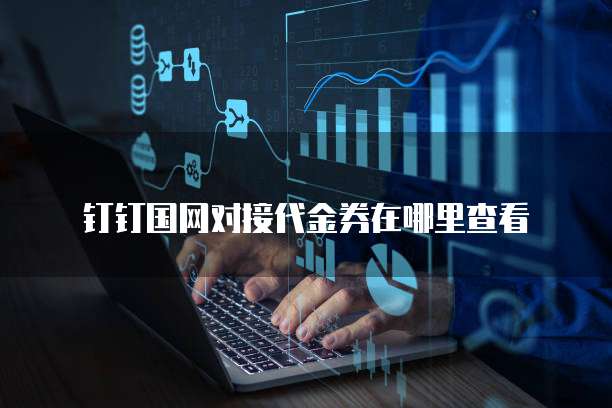 钉钉国网对接代金券在哪里查看