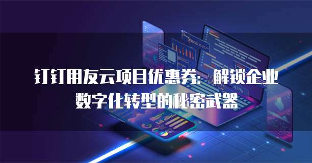 钉钉用友云项目优惠券:解锁企业数字化转型的秘密武器
