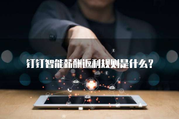 钉钉智能薪酬返利规则是什么?