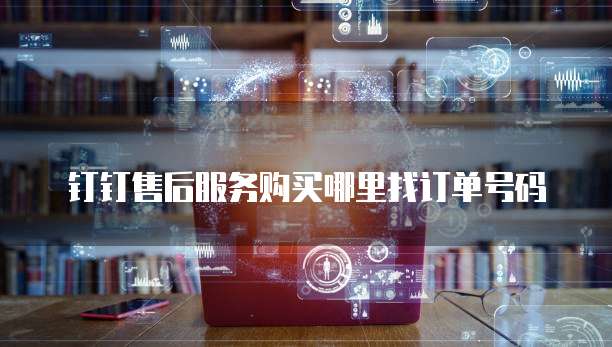 钉钉售后服务购买哪里找订单号码