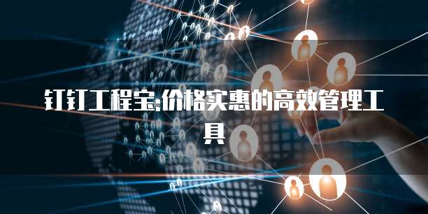 钉钉工程宝:价格实惠的高效管理工具