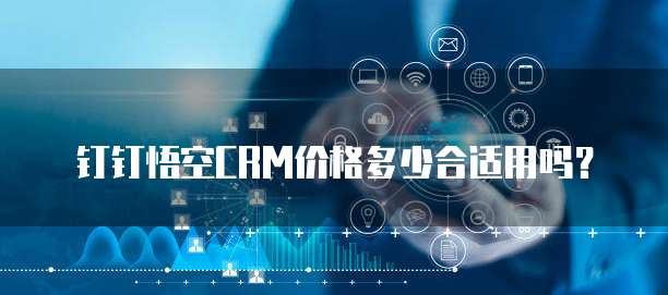 钉钉悟空CRM价格多少合适用吗？