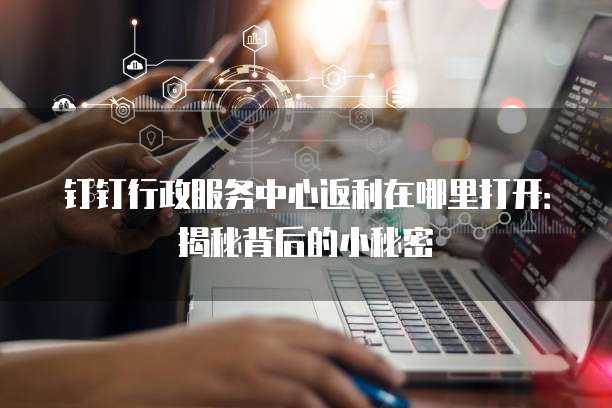 钉钉行政服务中心返利在哪里打开:揭秘背后的小秘密