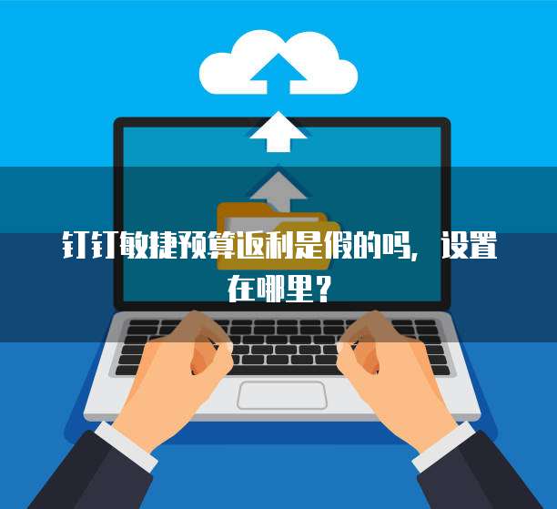 钉钉敏捷预算返利是假的吗,设置在哪里?