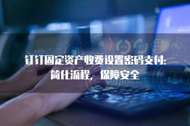 钉钉固定资产收费设置密码支付:简化流程,保障安全