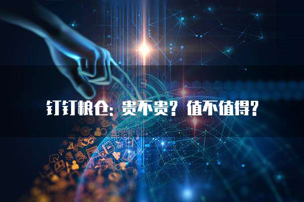 钉钉粮仓: 贵不贵? 值不值得?