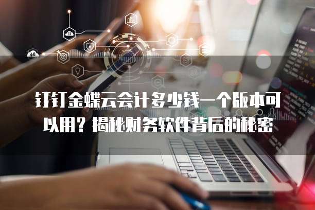 钉钉金蝶云会计多少钱一个版本可以用?揭秘财务软件背后的秘密