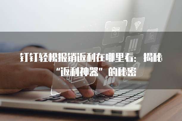钉钉轻松报销返利在哪里看:揭秘“返利神器”的秘密