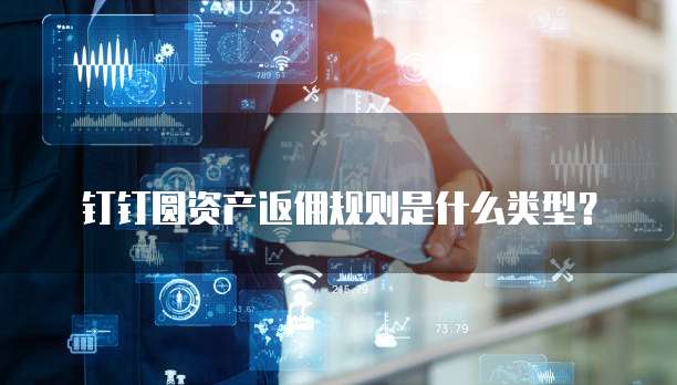 钉钉圆资产返佣规则是什么类型?