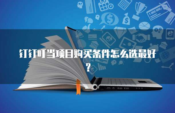 钉钉叮当项目购买条件怎么选最好?