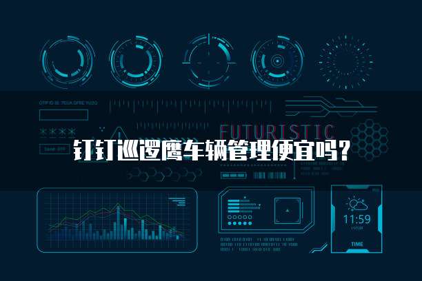 钉钉巡逻鹰车辆管理便宜吗?