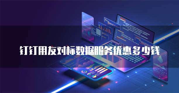 钉钉用友对标数据服务优惠多少钱