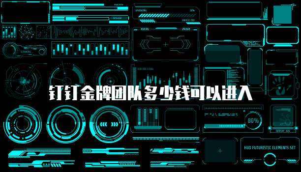 钉钉金牌团队多少钱可以进入