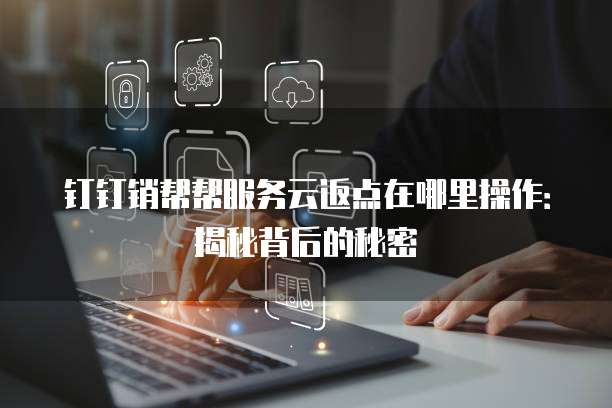 钉钉销帮帮服务云返点在哪里操作：揭秘背后的秘密