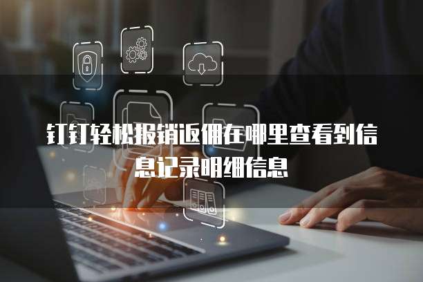 钉钉轻松报销返佣在哪里查看到信息记录明细信息