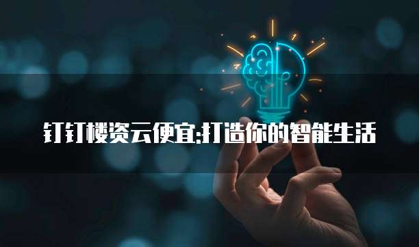 钉钉楼资云便宜:打造你的智能生活