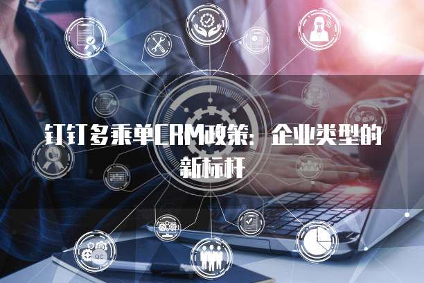 钉钉多乘单CRM政策:企业类型的新标杆