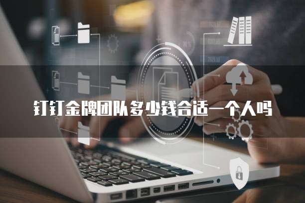 钉钉金牌团队多少钱合适一个人吗