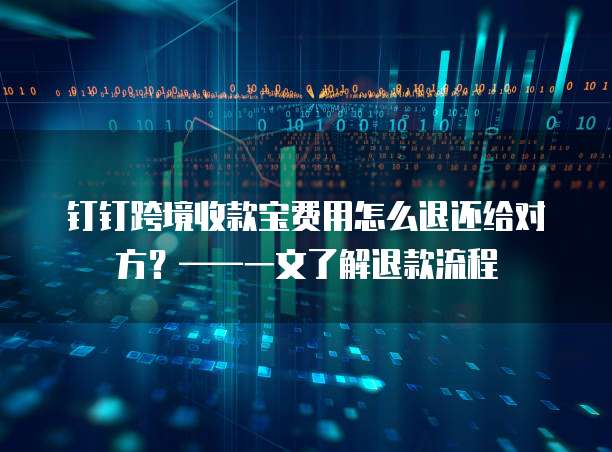 钉钉跨境收款宝费用怎么退还给对方?——一文了解退款流程