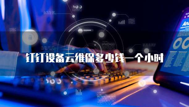 钉钉设备云维保多少钱一个小时