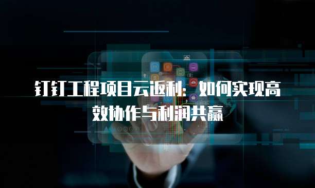 钉钉工程项目云返利:如何实现高效协作与利润共赢