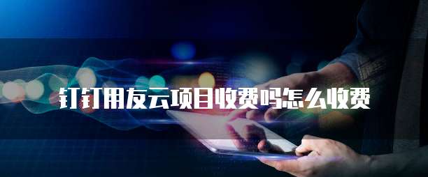 钉钉用友云项目收费吗怎么收费