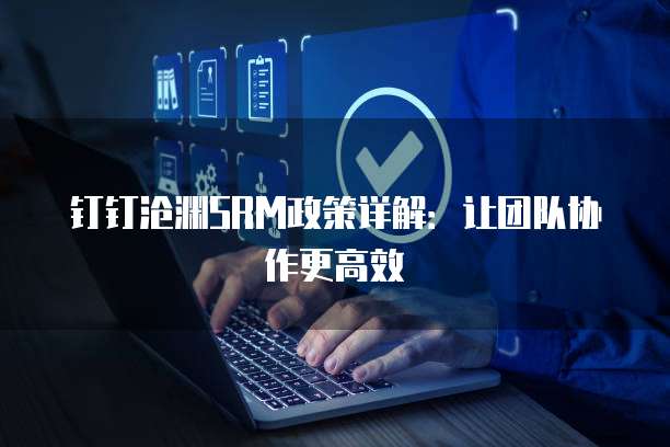 钉钉沧渊SRM政策详解：让团队协作更高效