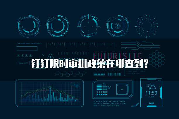 钉钉限时审批政策在哪查到?