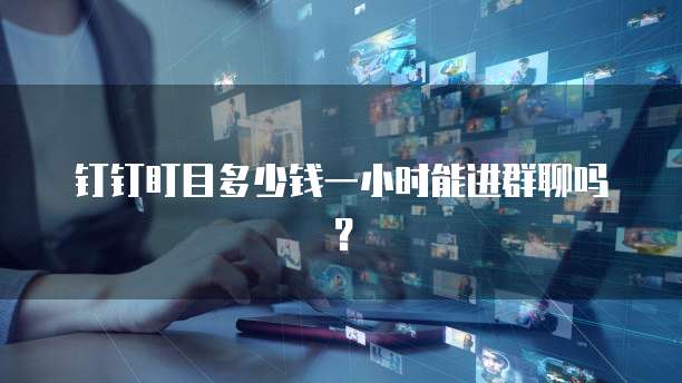 钉钉盯目多少钱一小时能进群聊吗？