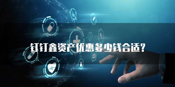钉钉鑫资产优惠多少钱合适?