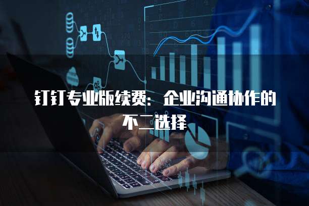 钉钉专业版续费:企业沟通协作的不二选择