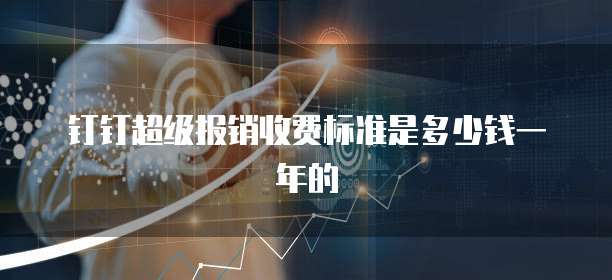钉钉超级报销收费标准是多少钱一年的