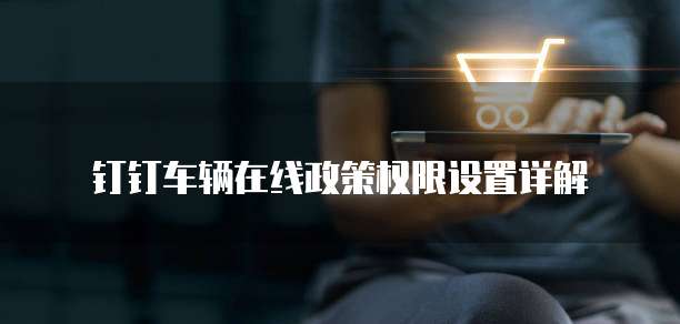 钉钉车辆在线政策权限设置详解