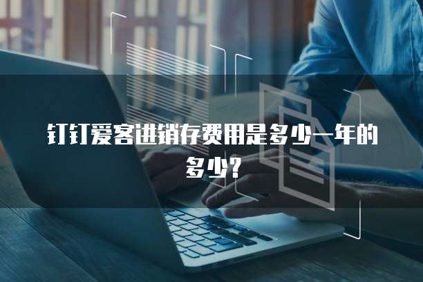 钉钉爱客进销存费用是多少一年的多少?