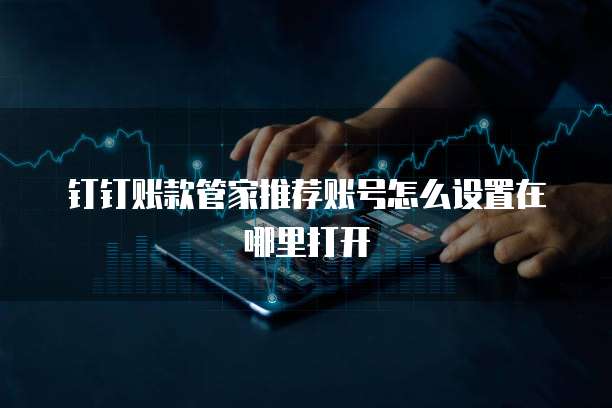 钉钉账款管家推荐账号怎么设置在哪里打开