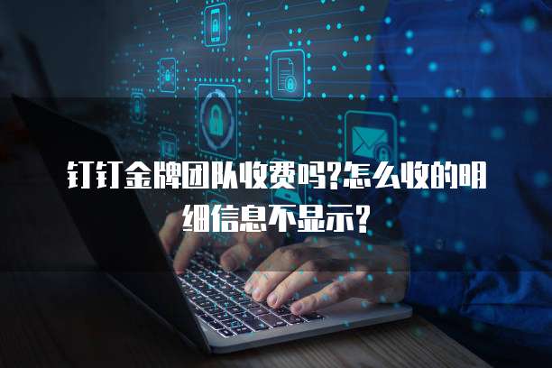 钉钉金牌团队收费吗?怎么收的明细信息不显示?