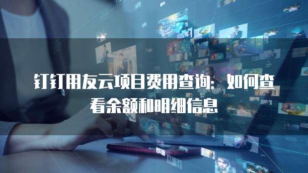 钉钉用友云项目费用查询:如何查看余额和明细信息