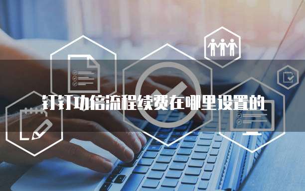 钉钉功倍流程续费在哪里设置的