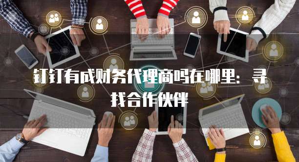 钉钉有成财务代理商吗在哪里:寻找合作伙伴