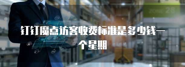 钉钉魔点访客收费标准是多少钱一个星期