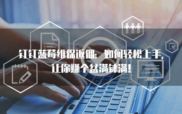 钉钉蓝莓维保返佣:如何轻松上手,让你赚个盆满钵满!