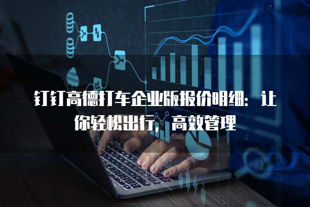 钉钉高德打车企业版报价明细:让你轻松出行,高效管理