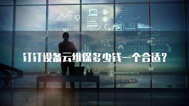 钉钉设备云维保多少钱一个合适?